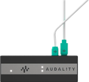 T1 TV Transmitter with cables